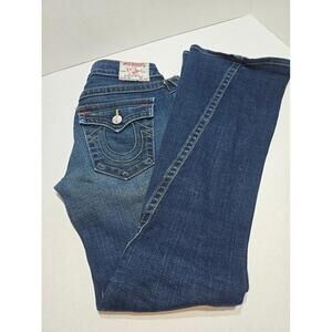 Vintage: True Religion: Joey Flare Jeans: Style 10503: Women's 27: PreOwned
